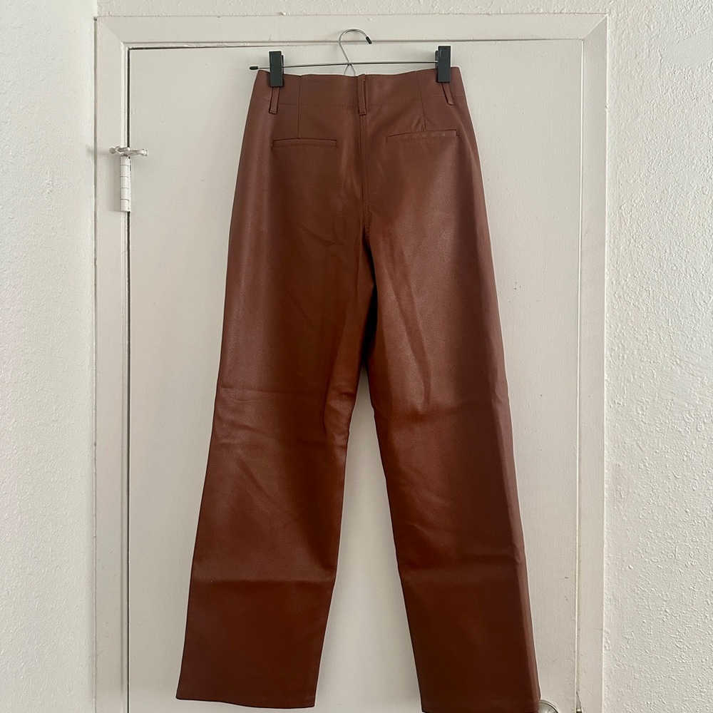 Aritzia Wilfred free Brown Ascendant Pant - Picture 4 of 6